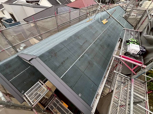 高砂市　屋根ルーフィング